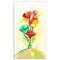 Designart - Spring Flowers Bouquet in a Vase - Large Floral Canvas Art Print